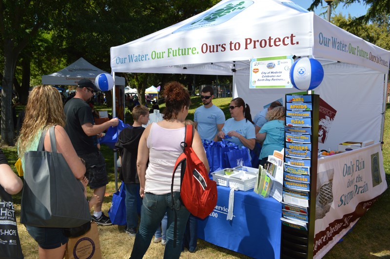 Water Booth at the Event